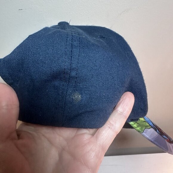 Marvel Avengers Hat Youth 4-8 Yrs Blue Adjustable Strap Back Lt Mark - Picture 9 of 9